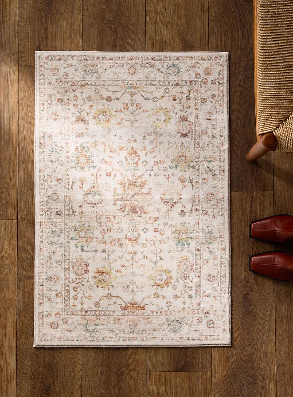 Gentle whisper ultra-soft Persian-style rug