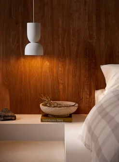 Geo cement hanging lamp