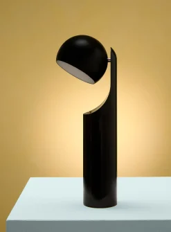 Geometric articulated portable lamp