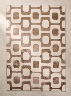 Geometric chains rug