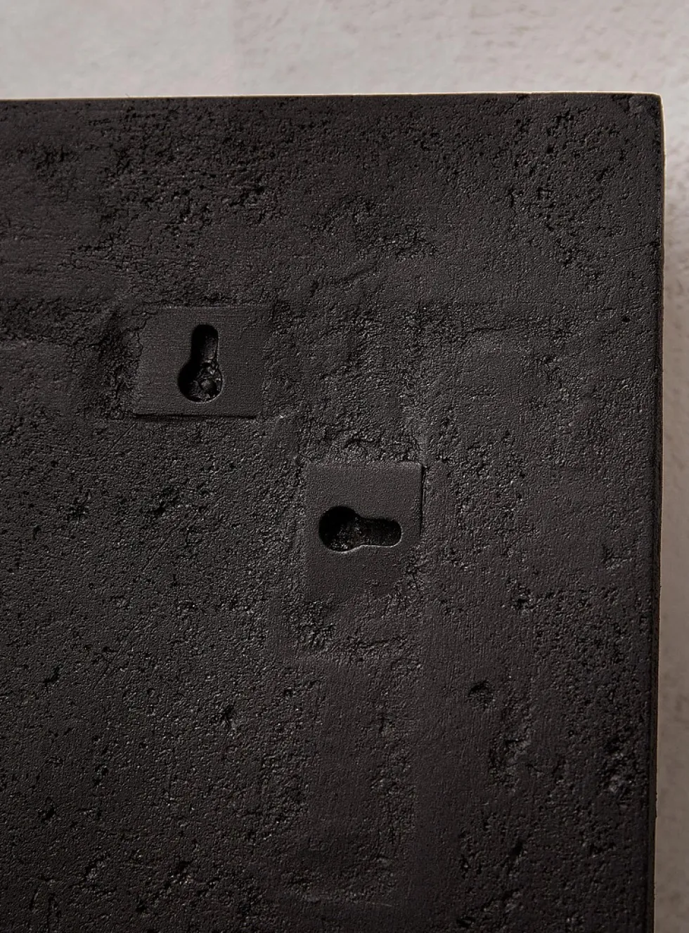 Geometric shapes volcanic rock wall art