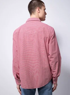 Gingham Western shirt
