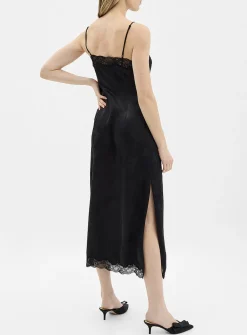Givre satiny slip dress