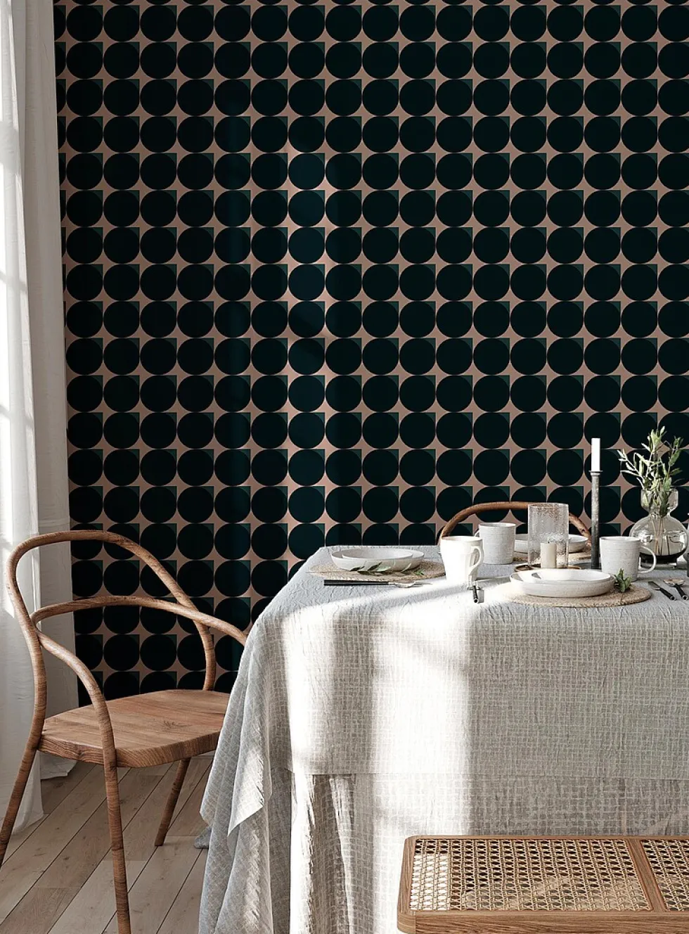 Go Retro self-adhesive wallpaper strip