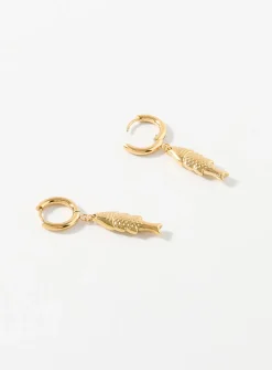 Gold fish small hoops