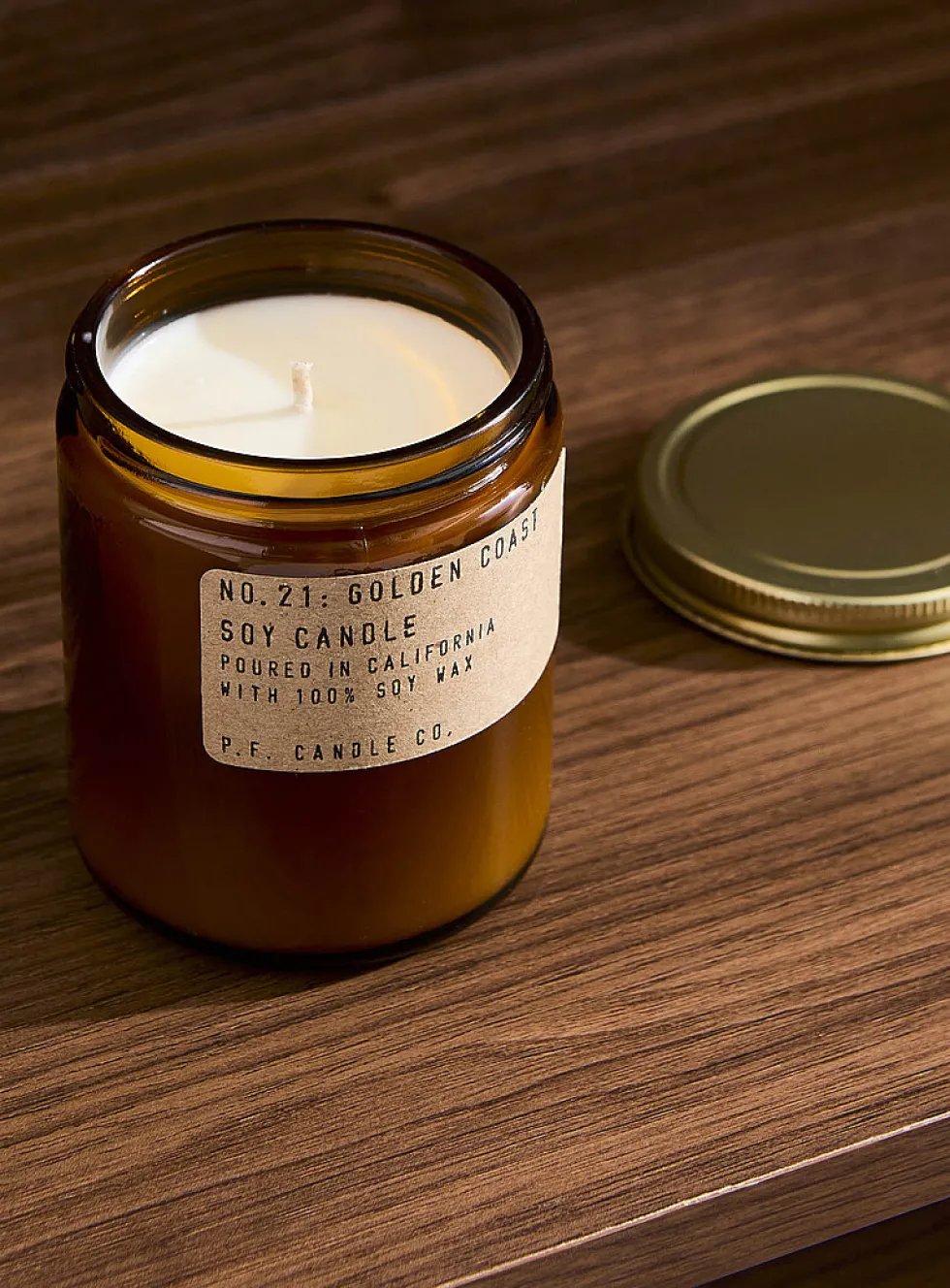 Golden Coast scented candle