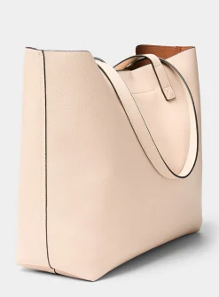 Grained minimalist tote bag