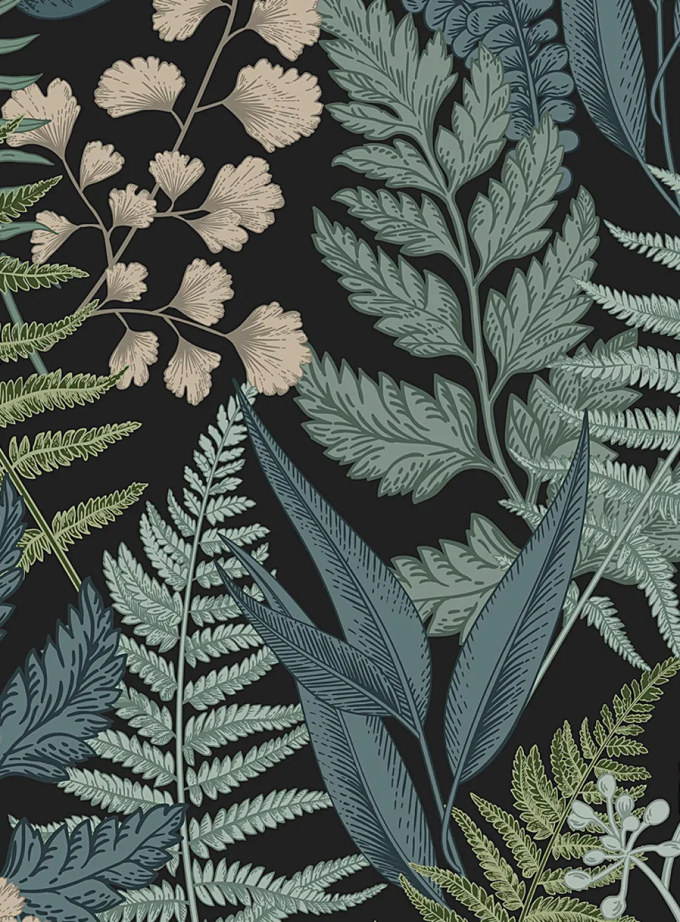 Green Wall self-adhesive wallpaper strip