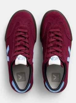 Grenat suede Volley sneakers