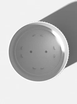 Grooved minimalist planter