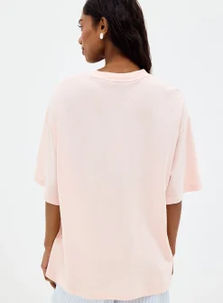 Havana print loose T-shirt