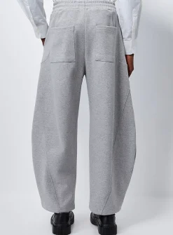 Heather jersey balloon pant