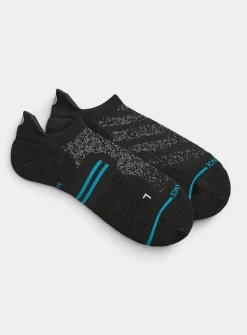 Heel-tab ped socks