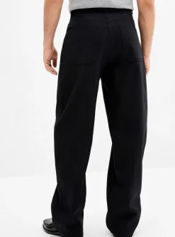 Herringbone stripe 5-pocket pant