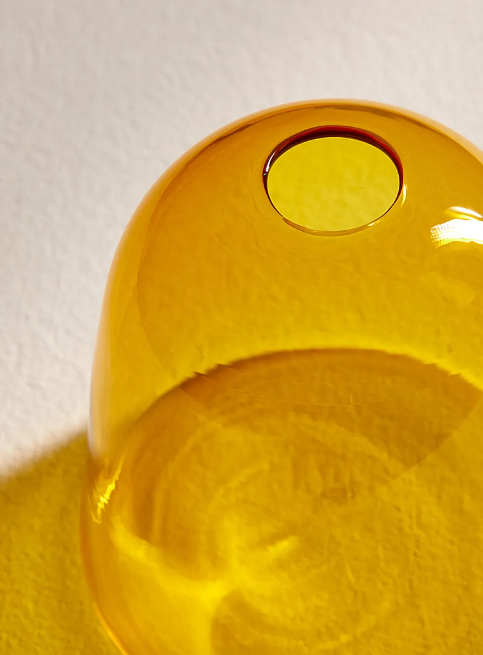 Hillock small blown glass vase