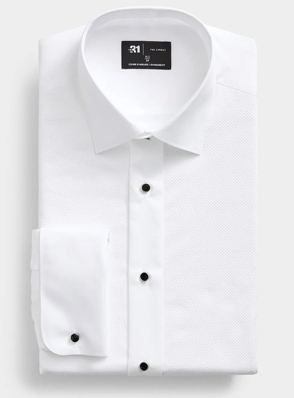Honeycomb bib shirt