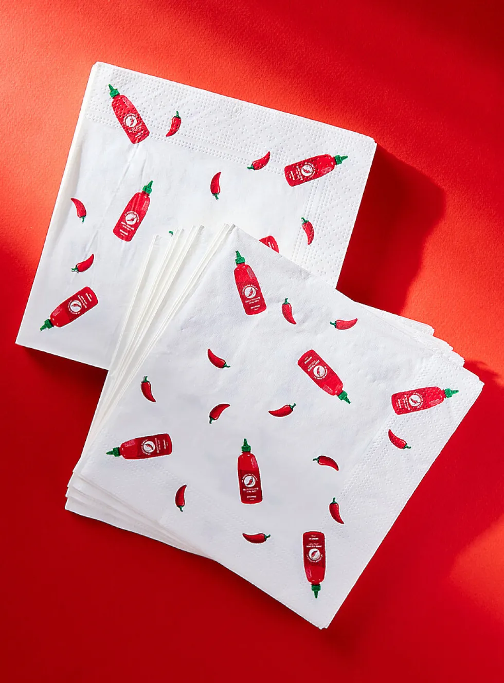Hot sauce paper napkins