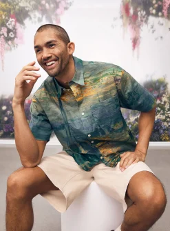 Impressionist painting shirt