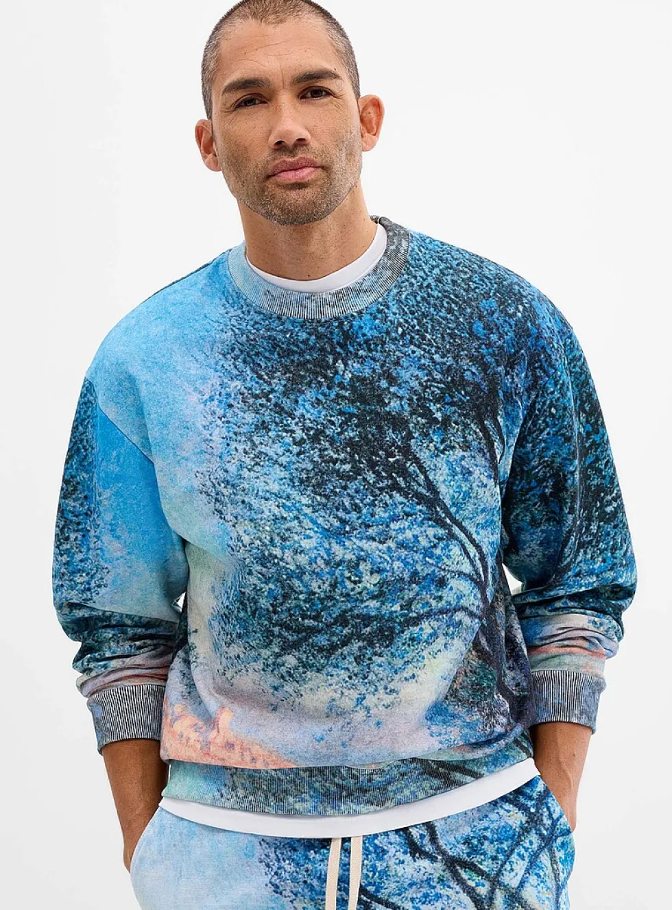 Impressionist painting sweatshirt