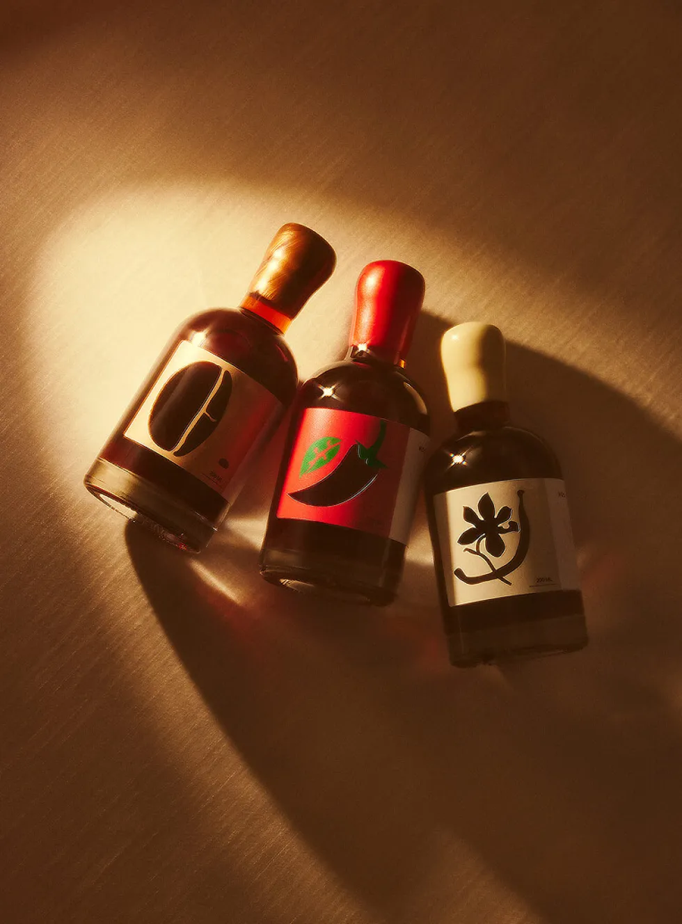 Infused maple syrup set