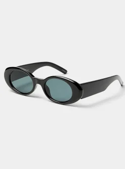 Ingrid oval puffy sunglasses
