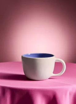 Inner 3D cat white mug
