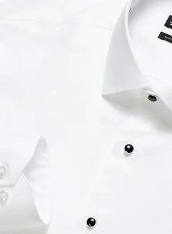 Jacquard bib tuxedo shirt