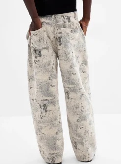 Jacquard velvet pant
