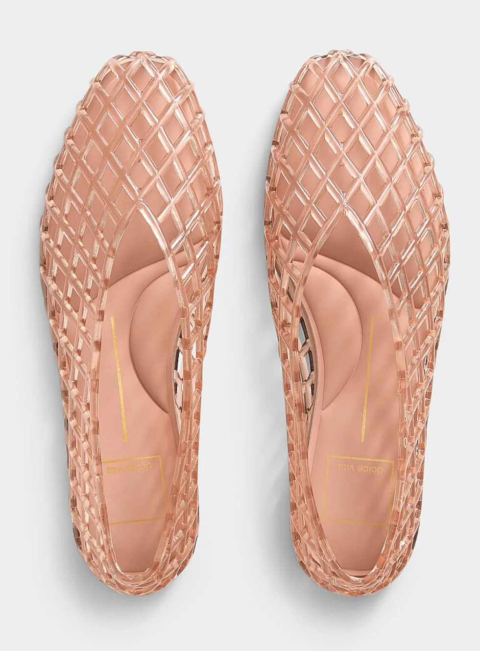 Jam jelly mesh ballet flats