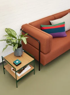 Jaunty square accent table