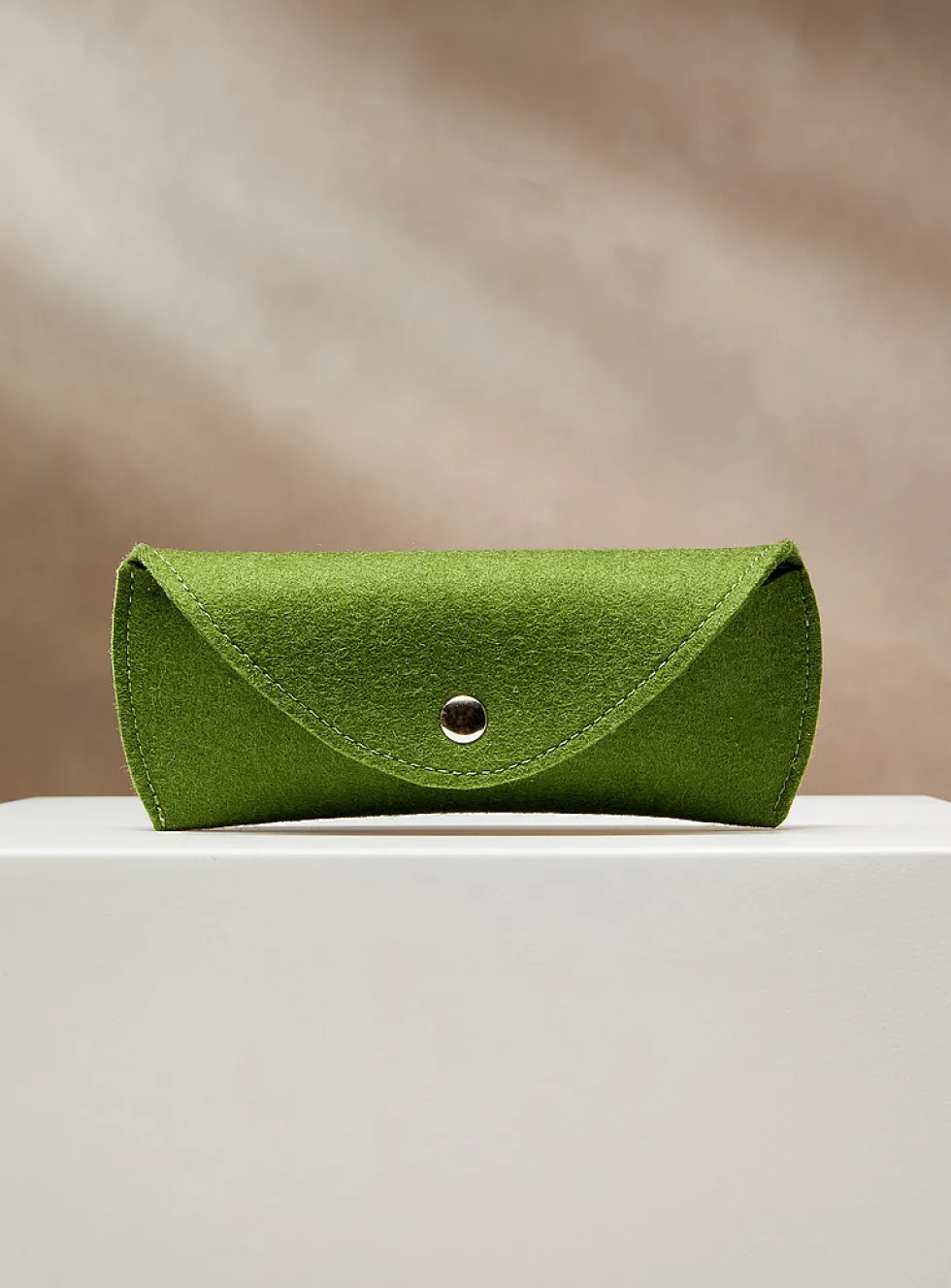 Jazz wool felt glasses case
