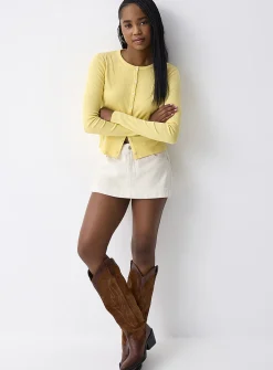 Jean mini skort