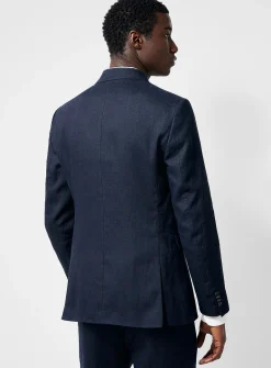 Justin 100% linen blazer