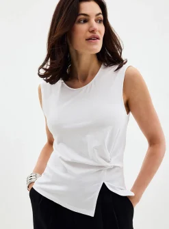 Knotted waist cami