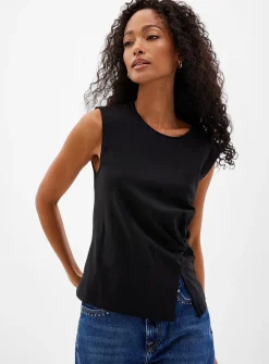Knotted waist cami