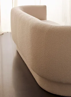 Koba bouclé silhouette couch