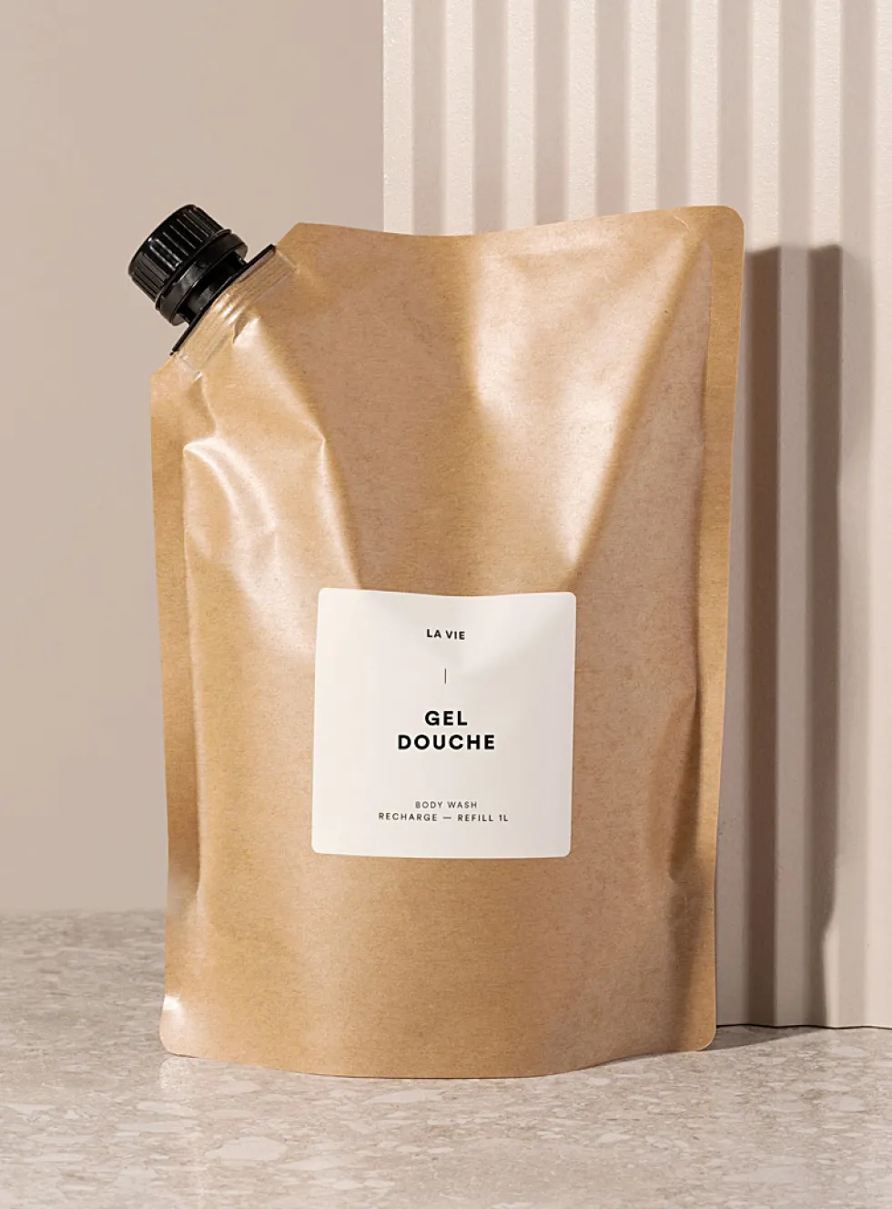 LA VIE 1 L shower gel refill