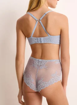Lace high-waist cheeky panty