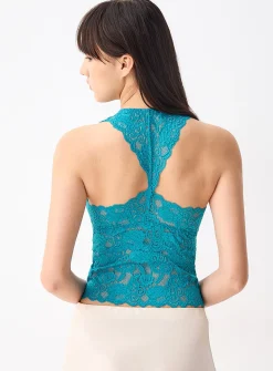 Lace racerback cami