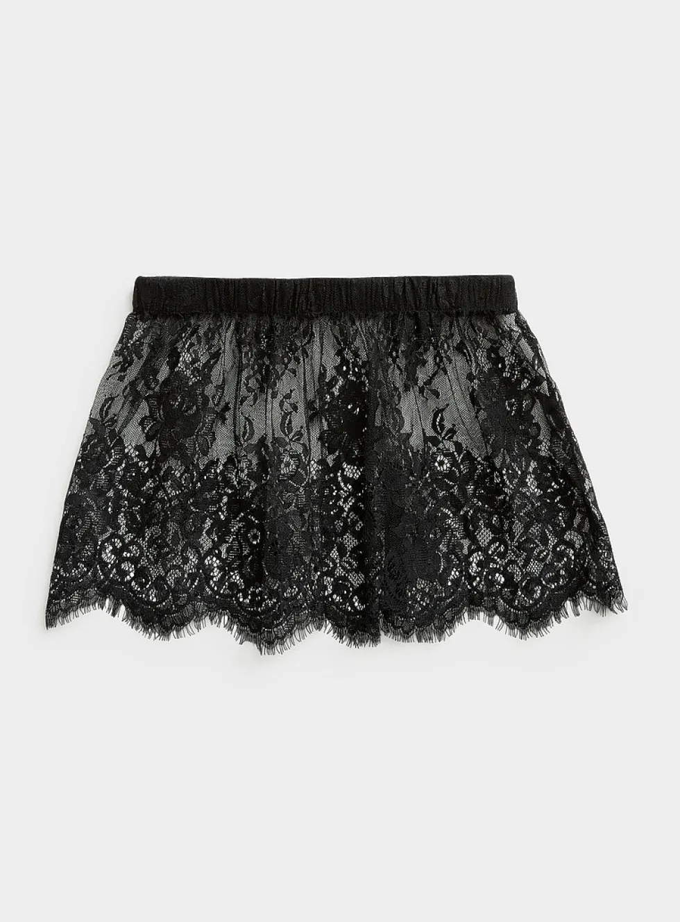 Lace waistband