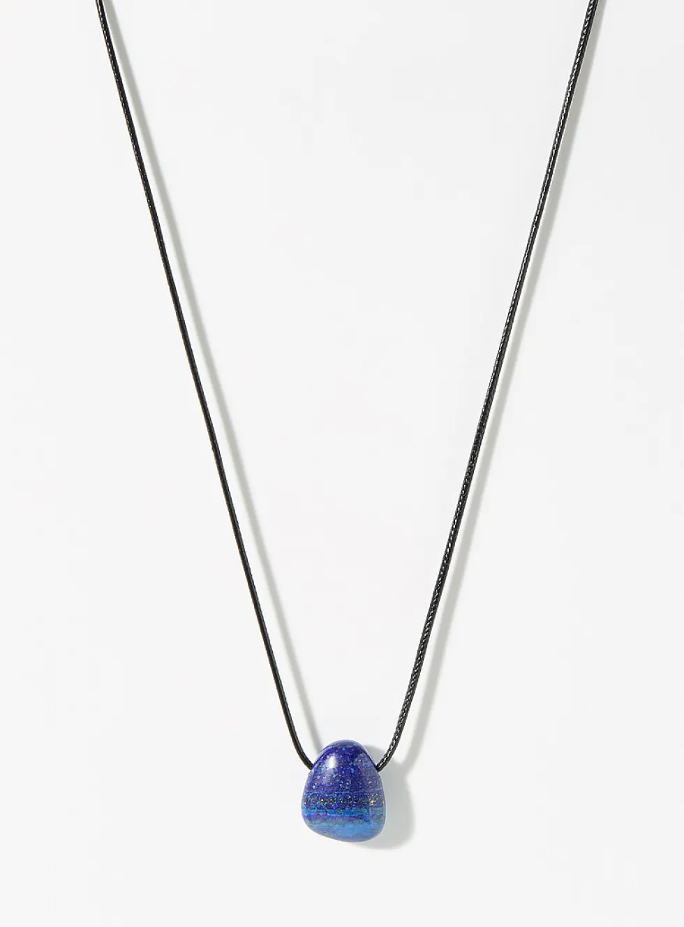 Lapis lazuli cord necklace