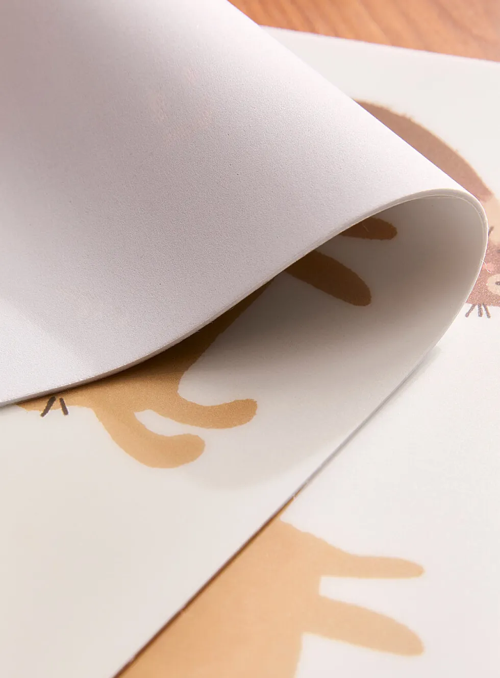 Large cats vinyl placemats