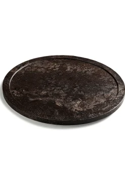 Large coffee-ground swivel tray