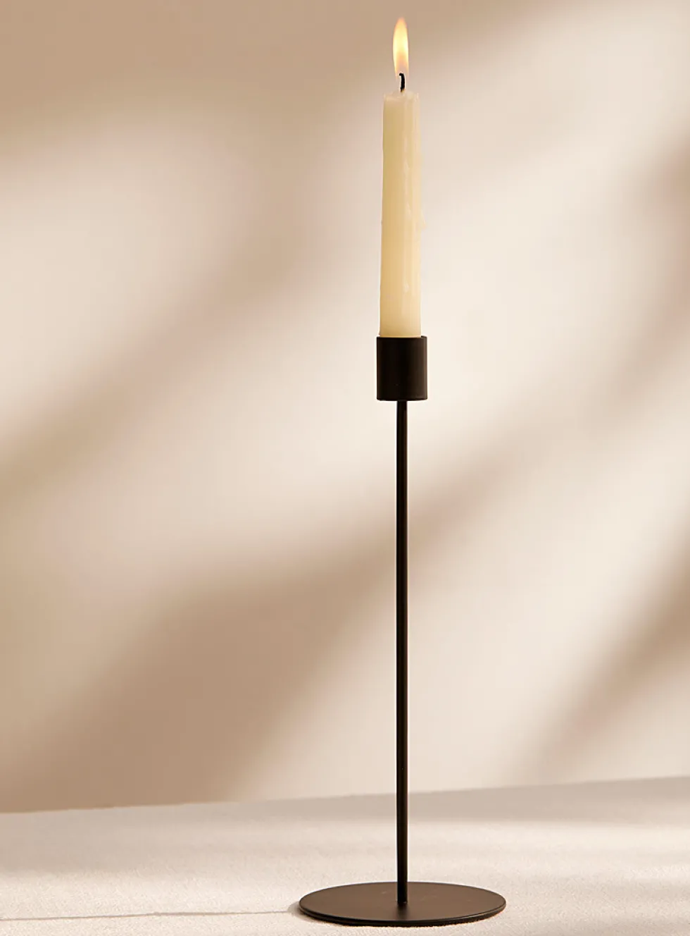Large minimalist candle holder