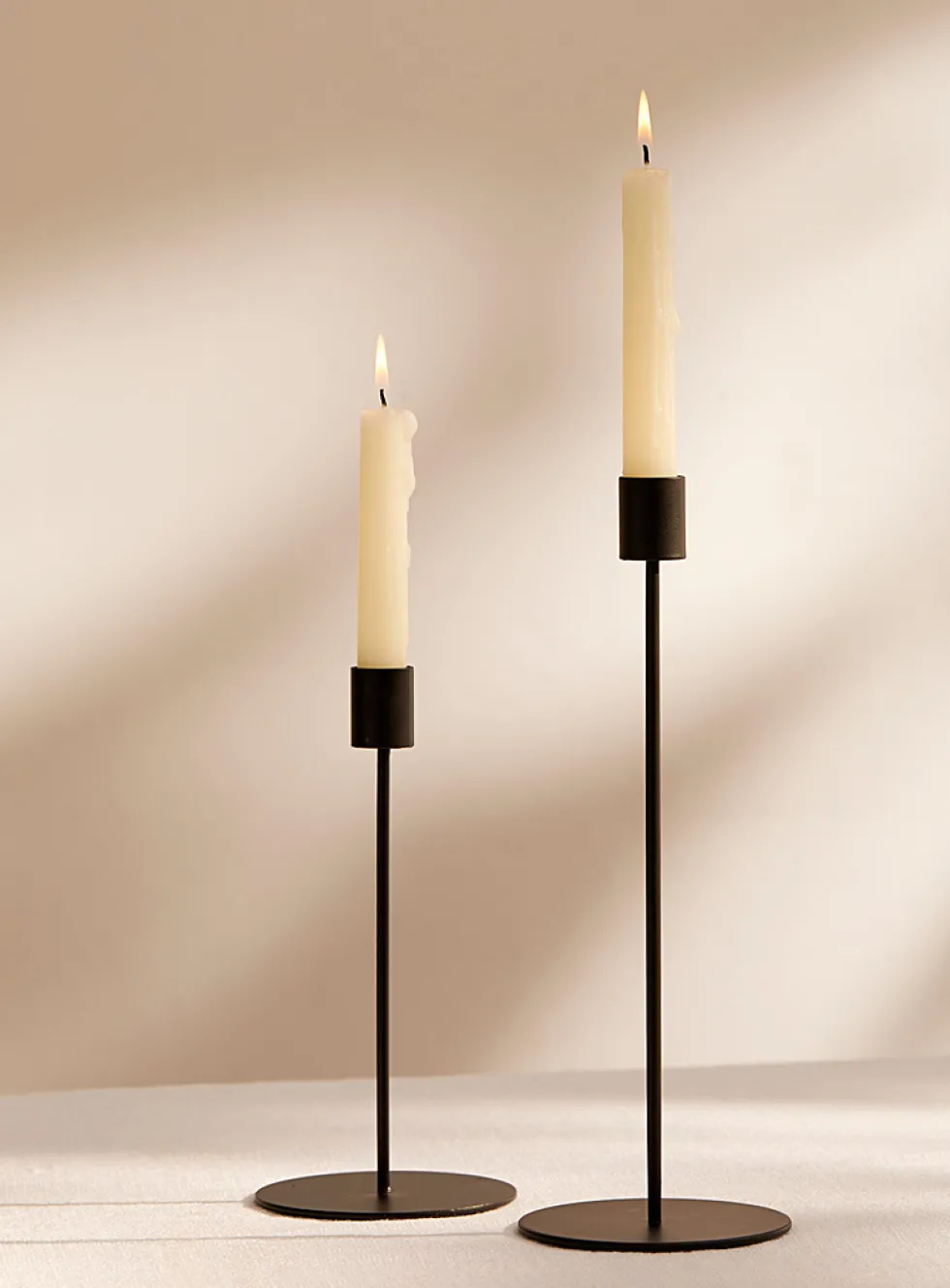 Large minimalist candle holder
