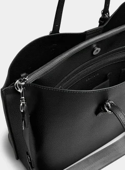 Large minimalist work tote bag