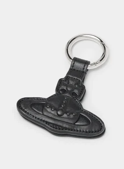 Leather magnetic key chain