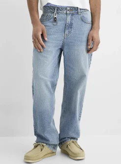 Light blue 5-pocket jean