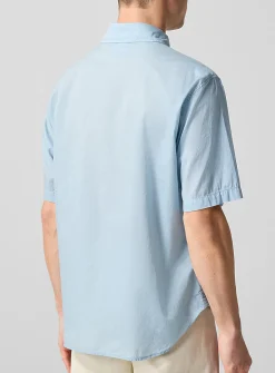 Lightweight poplin shirt