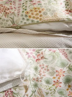Lodi flower garden duvet cover set